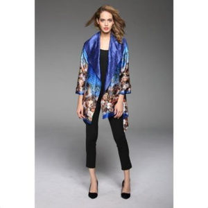Jerry T Fashion Sateen Reversible Jacket NEW XL